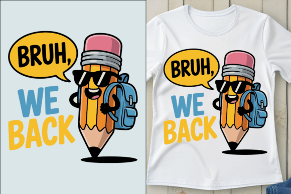 Back to School Pencil Tee Shirt: A Trendy Fusion of Education and Style