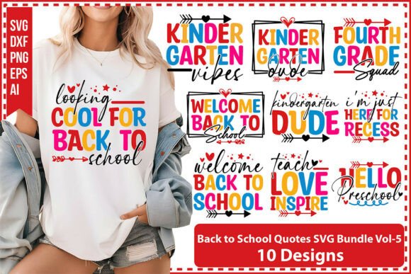 Back to School SVG Bundle Vol-5