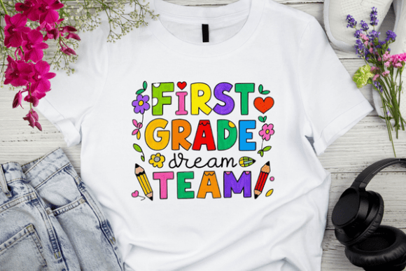 Cute Back to School Typography T-Shirt: A Versatile Design for Creative Projects