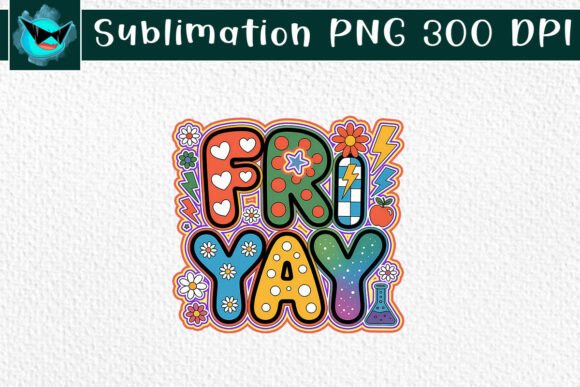 Fri-Yay Happy Friday Back to School PNG