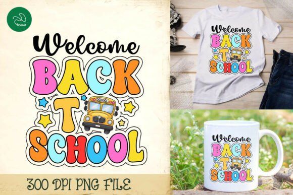 Welcome Back to School Bus Driver PNG